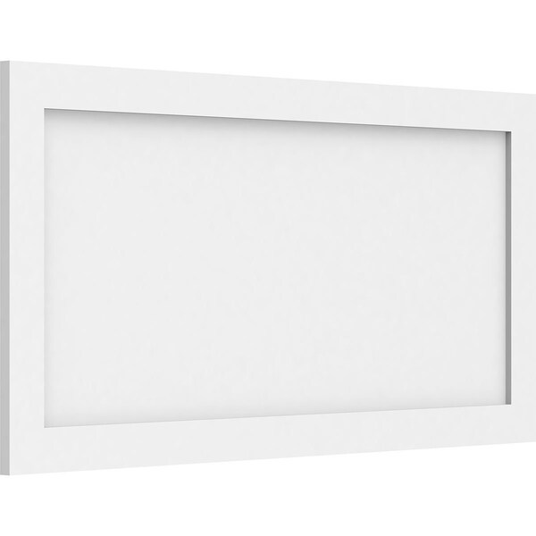 Ekena Millwork Cornell Flat Panel Decorative Wall Panel, 36"W x 18"H x 5/8"P - WALP36X18X062CNL