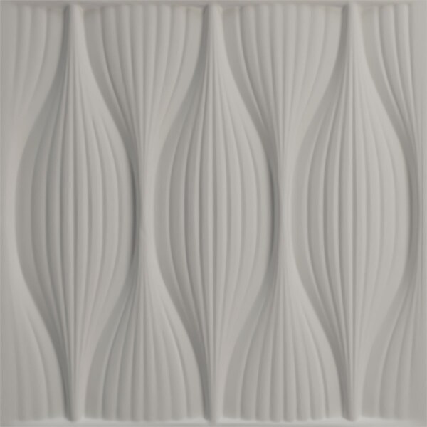 Ekena Millwork 19 5/8in. W x 19 5/8in. H Willow EnduraWall Decorative 3D Wall Panel Covers 2.67 Sq. Ft. - WP20X20WWBGL