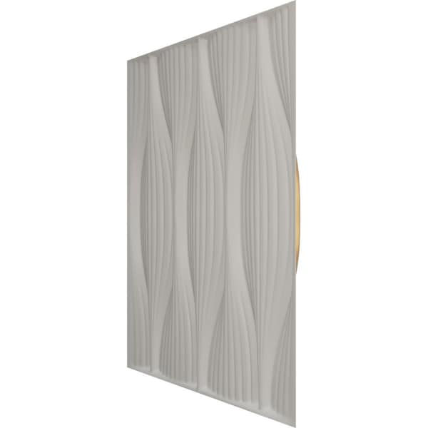 Ekena Millwork 19 5/8in. W x 19 5/8in. H Willow EnduraWall Decorative 3D Wall Panel Covers 2.67 Sq. Ft. - WP20X20WWBGL