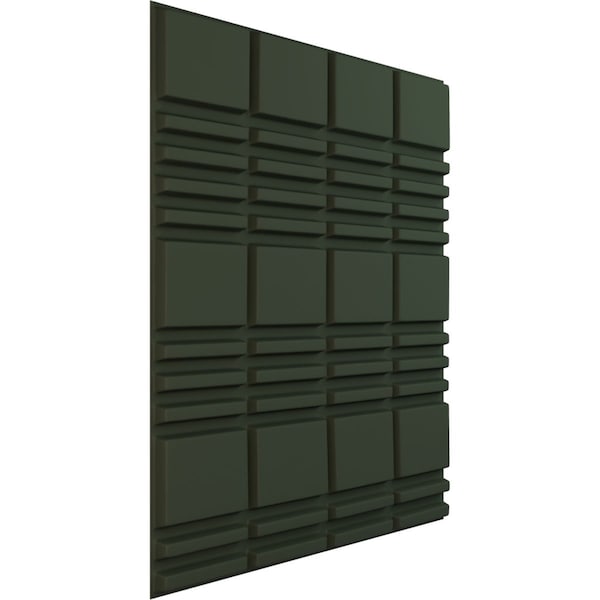 Ekena Millwork 19 5/8in. W x 19 5/8in. H Stacked EnduraWall Decorative 3D Wall Panel, Total 32.04 Sq. Ft., 12PK - WP20X20SDGHC-CASE-12