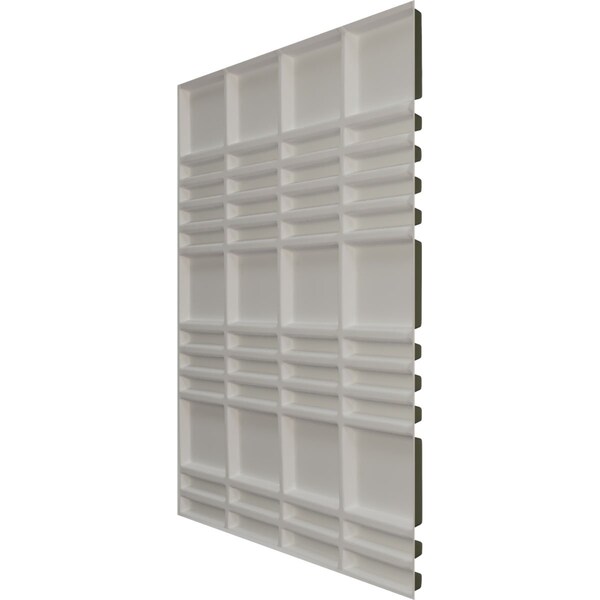 Ekena Millwork 19 5/8in. W x 19 5/8in. H Stacked EnduraWall Decorative 3D Wall Panel, Total 32.04 Sq. Ft., 12PK - WP20X20SDGHC-CASE-12