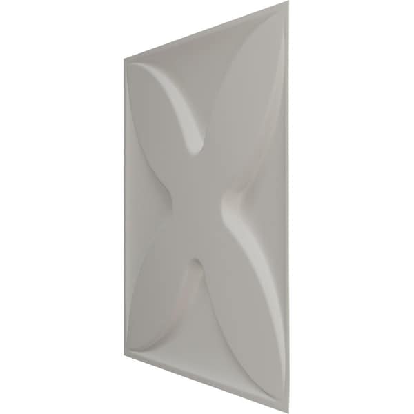 Ekena Millwork 19 5/8in. W x 19 5/8in. H Austin EnduraWall Decorative 3D Wall Panel, Total 32.04 Sq. Ft., 12PK - WP20X20AUBGL-CASE-12