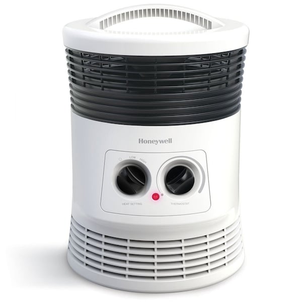 Honeywell Surround Fan Forced Heater, 1,500 W, 8.1 x 11.2 x 7.9, White - HHF360W
