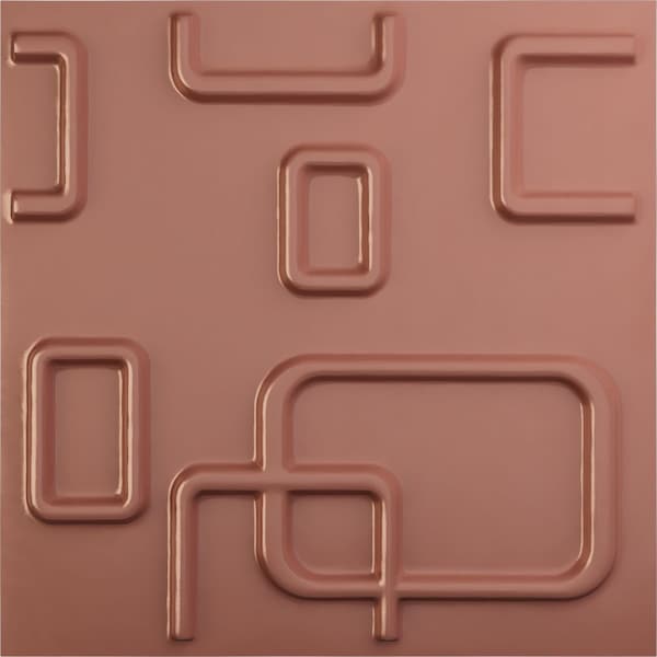 Ekena Millwork 11 7/8in. W x 11 7/8in. H Oslo EnduraWall Decorative 3D Wall Panel Covers 0.98 Sq. Ft. - WP12X12OSFCP