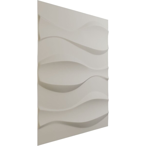 Ekena Millwork 19 5/8in. W x 19 5/8in. H Thompson EnduraWall Decorative 3D Wall Panel, Total 32.04 Sq. Ft., 12PK - WP20X20TMGBW-CASE-12