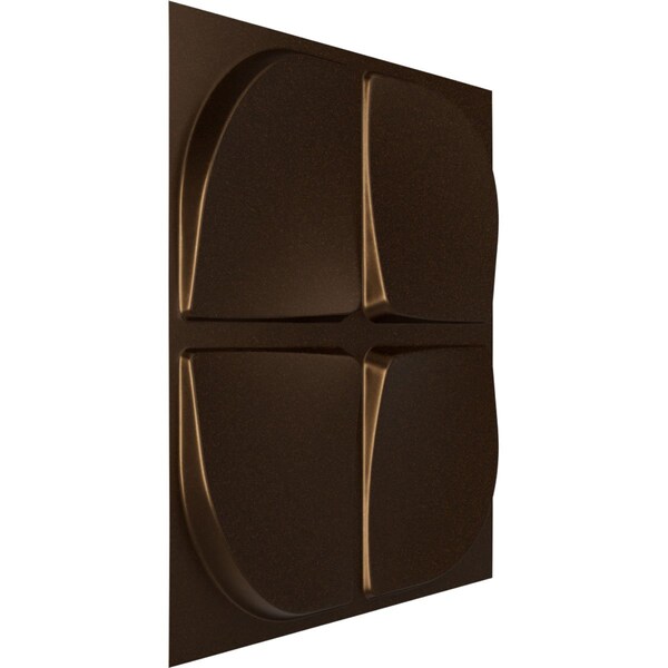 Ekena Millwork 19 5/8in. W x 19 5/8in. H Franklin EnduraWall Decorative 3D Wall Panel Covers 2.67 Sq. Ft. - WP20X20FRCAB