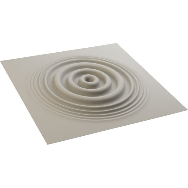 Ekena Millwork 19 5/8in. W x 19 5/8in. H Shallows EnduraWall Decorative 3D Wall Panel, Total 32.04 Sq. Ft., 12PK - WP20X20SHGBW-CASE-12