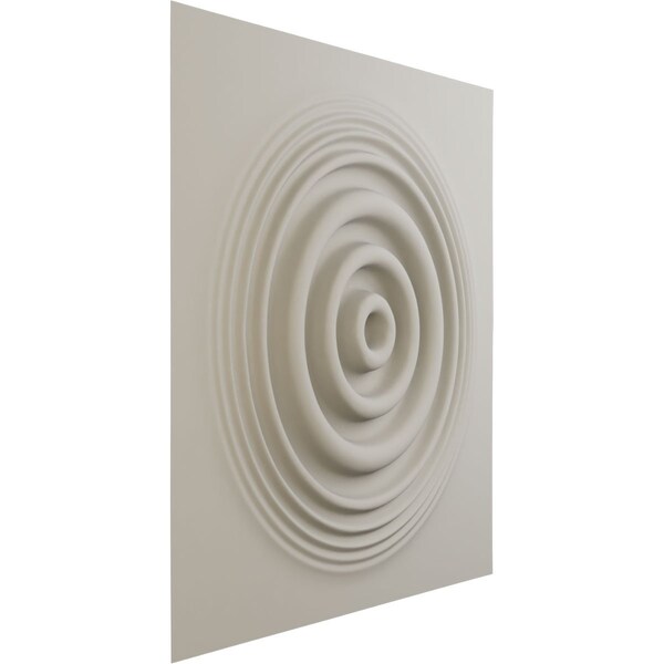 Ekena Millwork 19 5/8in. W x 19 5/8in. H Shallows EnduraWall Decorative 3D Wall Panel, Total 32.04 Sq. Ft., 12PK - WP20X20SHGBW-CASE-12