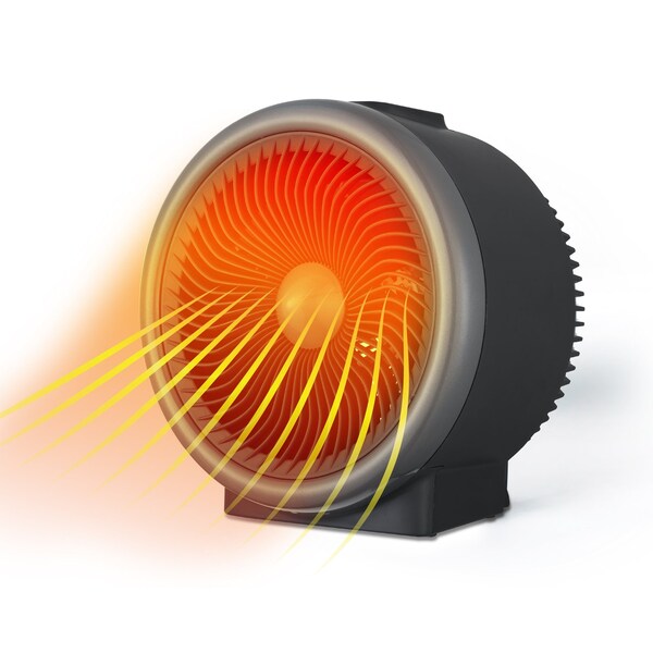 Black & Decker Turbo Electric Heater, Portable Heater with 4 Settings - BHDT118