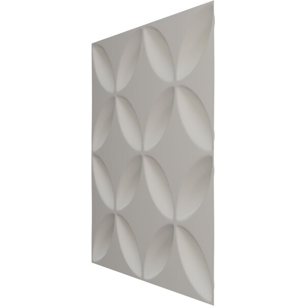 Ekena Millwork 19 5/8in. W x 19 5/8in. H Wallflower EnduraWall Decorative 3D Wall Panel Covers 2.67 Sq. Ft. - WP20X20WACAB