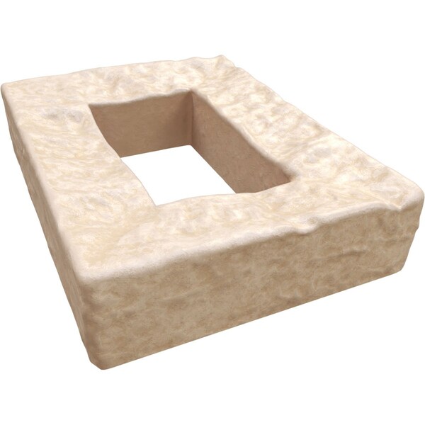 Ekena Millwork Universal Electrical Cover for StoneWall Faux Stone Siding Panels - PNUEC04X08OF