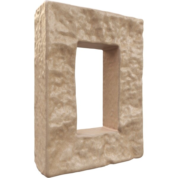 Ekena Millwork Universal Electrical Cover for StoneWall Faux Stone Siding Panels - PNUEC04X08OF