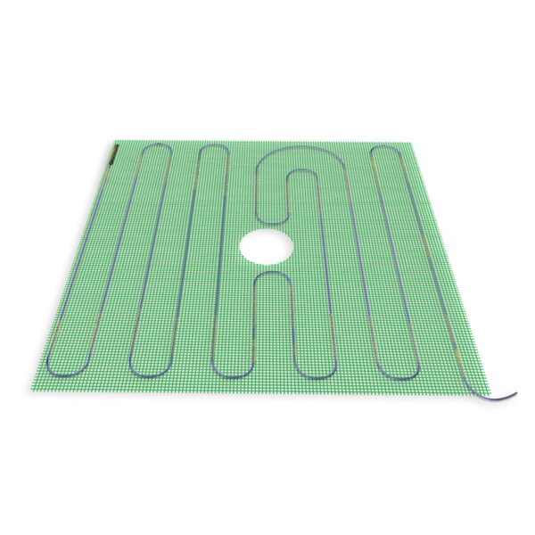 Warmlyyours Tempzone Shower Mat 120V 32'' x 60'', 13.3 sq.ft., 1.7A - TRT120-2.7X5.0