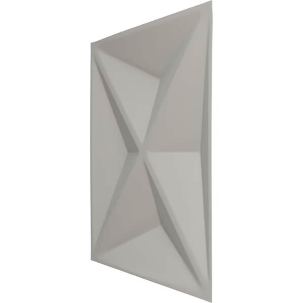 Ekena Millwork 11 7/8in. W x 11 7/8in. H Kent EnduraWall Decorative 3D Wall Panel, Total 11.76 Sq. Ft., 12PK - WP12X12KEDST-CASE-12