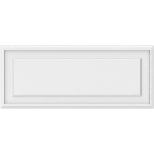 Ekena Millwork Legacy Raised Panel Decorative Wall Panel, 34"W x 14"H x 5/8"P - WALP34X14X062LEG