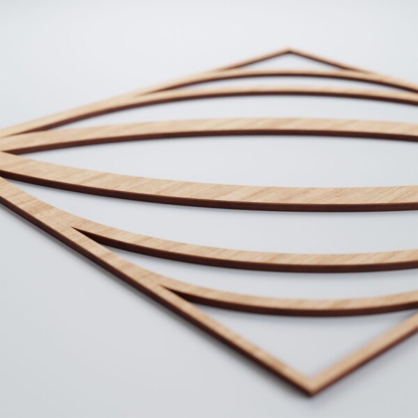 Ekena Millwork Large Otis Decorative Fretwork Wood Wall Panels, Alder, 23 3/8"W x 23 3/8"H x 3/8"T - WALW24X24X0375OTSAL
