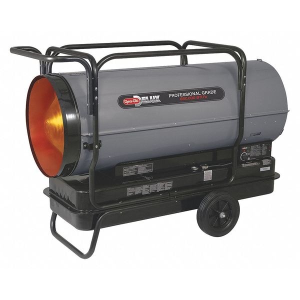 Dyna-Glo Portable Oil and Kerosene Torpedo Heater, 650,000 BtuH, #1 Diesel, #1 Fuel Oil, K-1 Kerosene - KFA650DGD