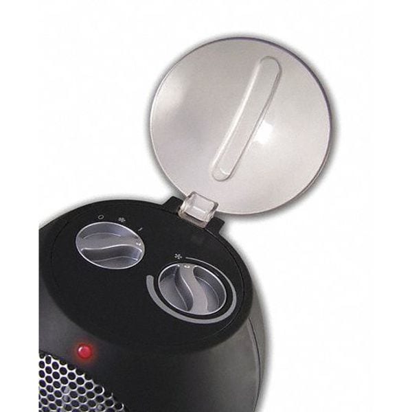 Cozy Portable Electric Heater, 750W, 120V AC, 1 Phase, 2560 BtuH, Non-Oscillating - ESH