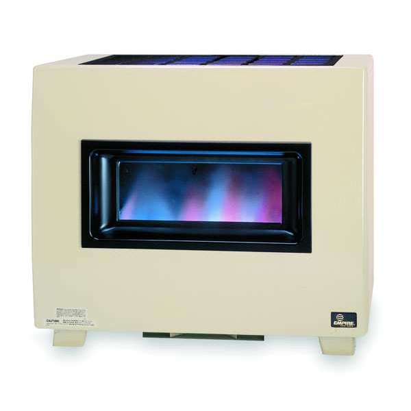 Empire Comfort Systems Gas Fired Room Heater, 34 In. W, 20 In. D - RH65BLP