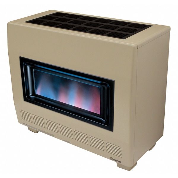 Empire Comfort Systems Gas Fired Room Heater, 34 In. W, 20 In. D - RH65BLP