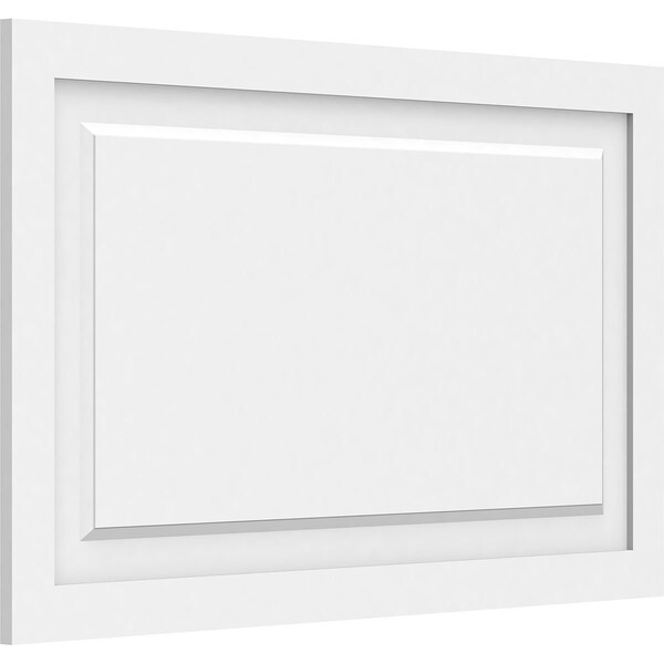 Ekena Millwork Harrison Raised Panel Decorative Wall Panel, 36"W x 22"H x 5/8"P - WALP36X22X062HAR