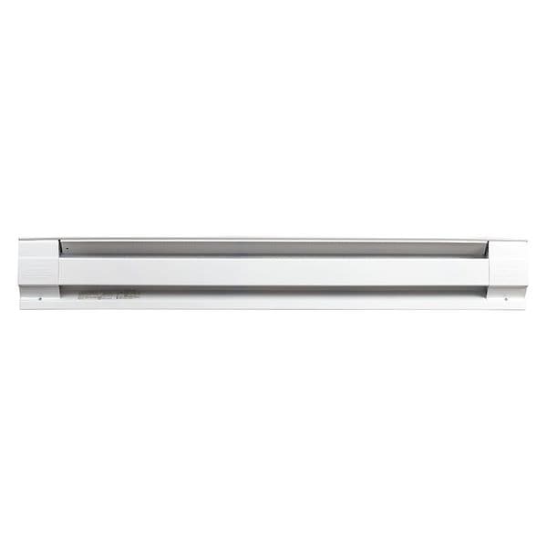 Cadet 48" White Electric Baseboard Heater, 750/1000W, 208/240V - 4F1000W