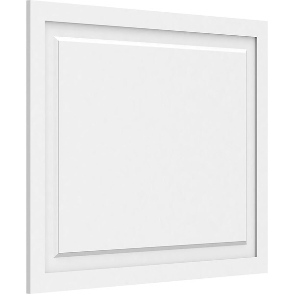 Ekena Millwork Harrison Raised Panel Decorative Wall Panel, 38"W x 30"H x 5/8"P - WALP38X30X062HAR