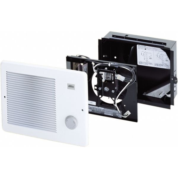 Broan Recessed Electric Wall-Mount Heater, Recessed or Surface, 750/1500, 1125/1500 W, 120/208/240V AC - 174