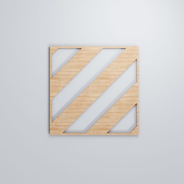 Ekena Millwork Medium Strymon Decorative Fretwork Wood Wall Panels, Alder, 15 3/8"W x 15 3/8"H x 3/8"T - WALW16X16X0375STRAL
