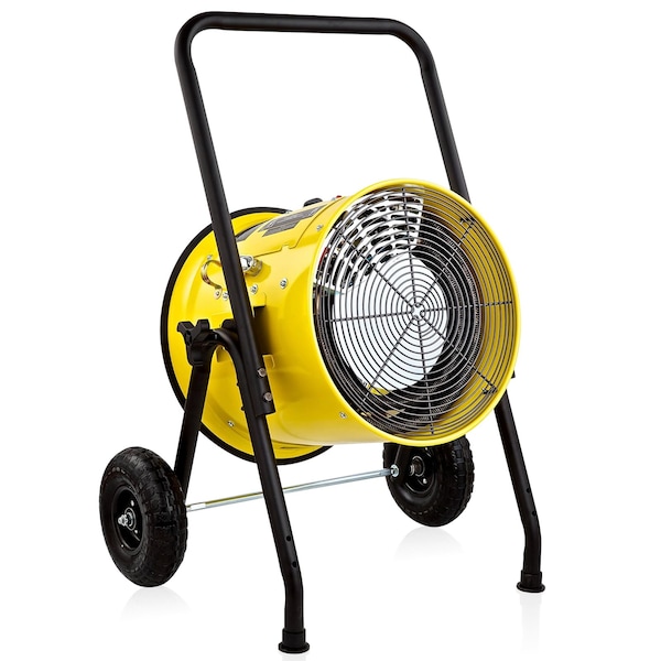 Dr Infrared Heater Yellow 15000-Watt Salamander Construction Single Phase 240-Volt Portable Fan Forced Electric Heater - DR-PS11524