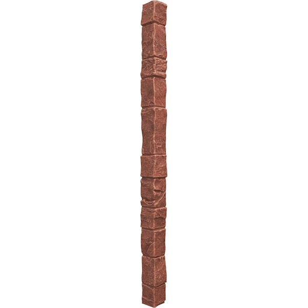 Ekena Millwork Universal Outside Corner for StoneWall Faux Stone Siding Panels - PNUOC03X48SV