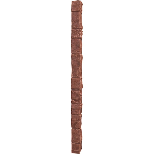 Ekena Millwork Universal Outside Corner for StoneWall Faux Stone Siding Panels - PNUOC03X48SV