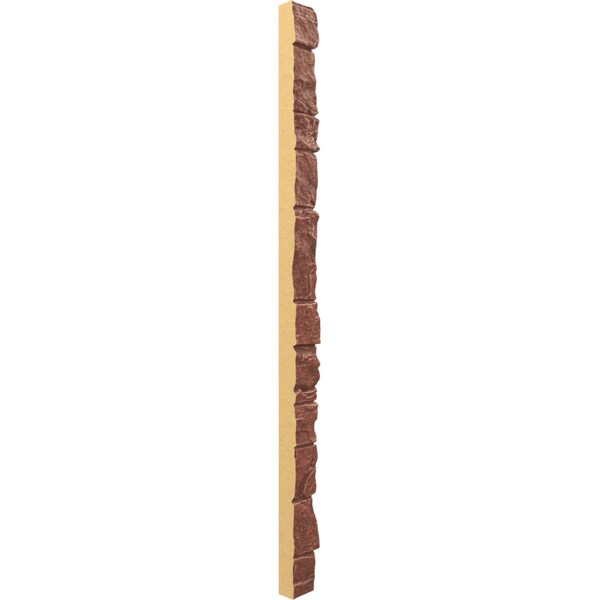 Ekena Millwork Universal Outside Corner for StoneWall Faux Stone Siding Panels - PNUOC03X48SV