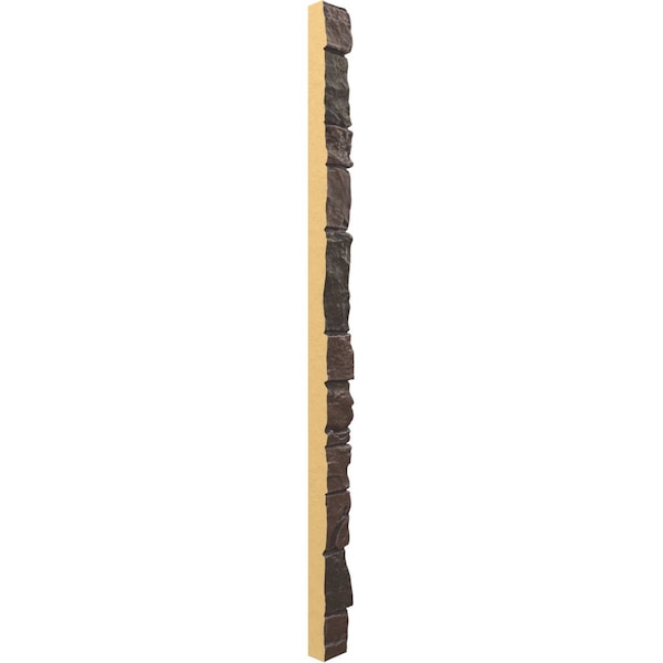 Ekena Millwork Universal Outside Corner for StoneWall Faux Stone Siding Panels - PNUOC03X48DT