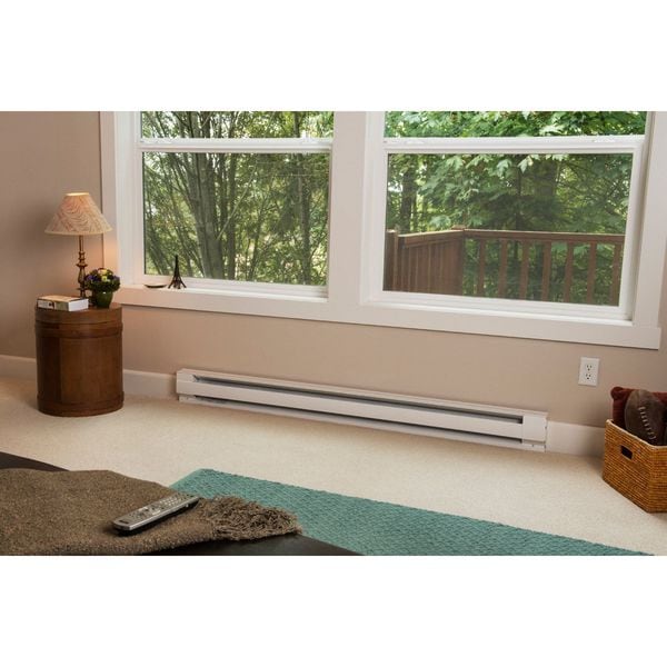 Cadet 96" Electric Baseboard Heater, White, 1500/2000W, 208/240V - 8F2000W