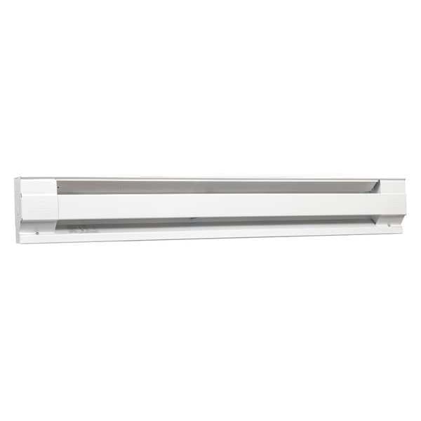 Cadet 96" Electric Baseboard Heater, White, 1500/2000W, 208/240V - 8F2000W