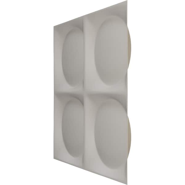 Ekena Millwork 11 7/8in. W x 11 7/8in. H Adonis EnduraWall Decorative 3D Wall Panel, Total 11.76 Sq. Ft., 12PK - WP12X12ADGBW-CASE-12