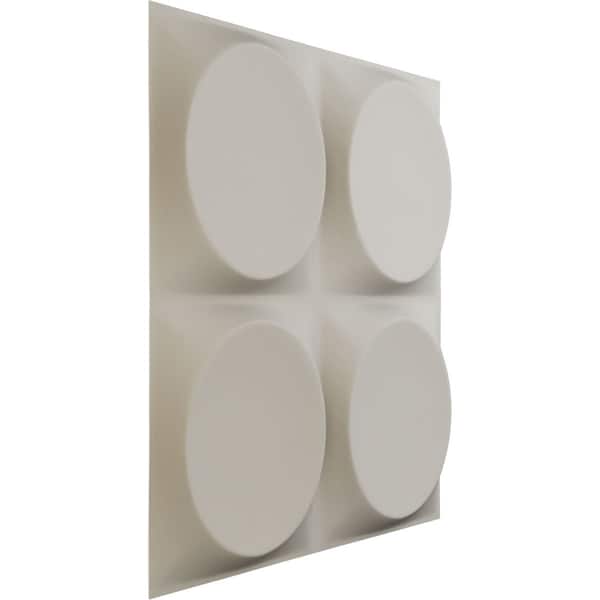 Ekena Millwork 11 7/8in. W x 11 7/8in. H Adonis EnduraWall Decorative 3D Wall Panel, Total 11.76 Sq. Ft., 12PK - WP12X12ADGBW-CASE-12