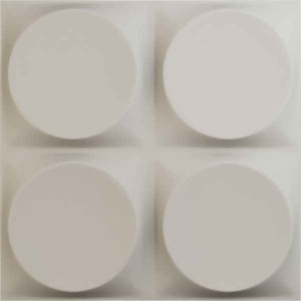 Ekena Millwork 11 7/8in. W x 11 7/8in. H Adonis EnduraWall Decorative 3D Wall Panel, Total 11.76 Sq. Ft., 12PK - WP12X12ADGBW-CASE-12