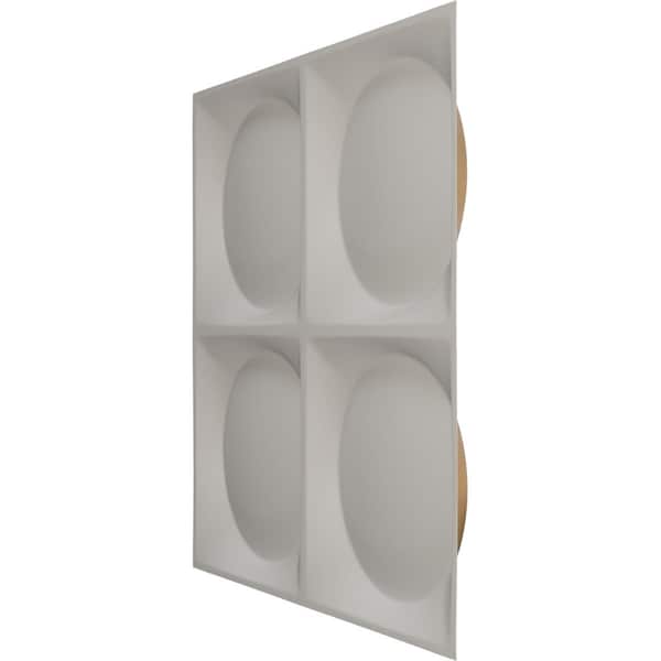 Ekena Millwork 19 5/8in. W x 19 5/8in. H Adonis EnduraWall Decorative 3D Wall Panel, Total 32.04 Sq. Ft., 12PK - WP20X20ADBGL-CASE-12