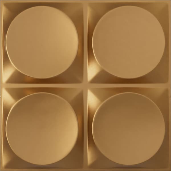 Ekena Millwork 19 5/8in. W x 19 5/8in. H Adonis EnduraWall Decorative 3D Wall Panel, Total 32.04 Sq. Ft., 12PK - WP20X20ADBGL-CASE-12