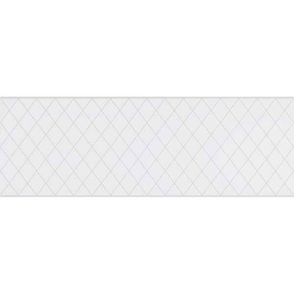 Ekena Millwork Set of Four Panels for 94 1/2"W x 32 1/4"H Checkerboard Fretwork Wainscot Wall Paneling - WPKP16X01X47CBD
