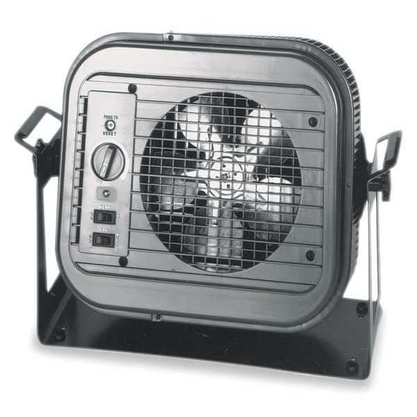Dayton 5/3.3/3.7/2.5kW Electric Utility Heater, 1-Phase, 240/208V - 4E169