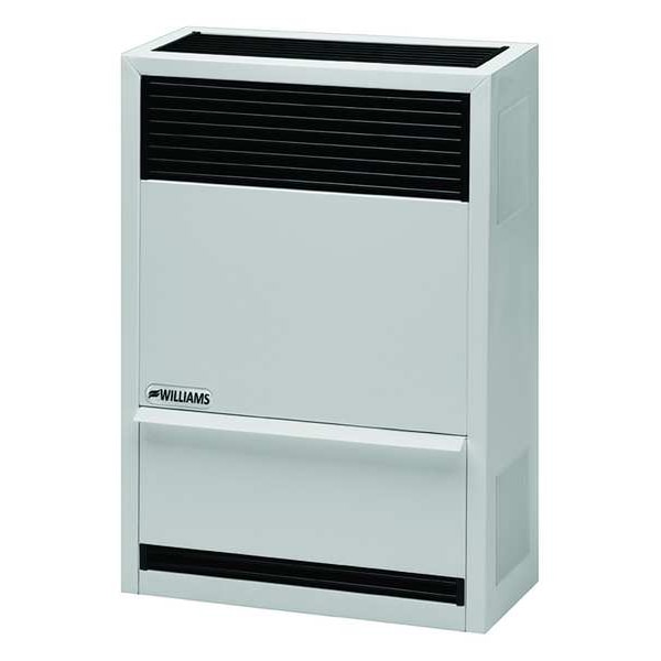 Williams Comfort Products Surface-Mount Gas Wall Heater, Natural Gas, Direct Vent Vent Type, Gravity Convection - 1403822