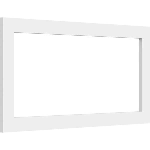 Ekena Millwork Prescott Decorative Wall Panel (Two-Piece), 24"W x 12"H x 3/8"P - WALP24X12X037PRE