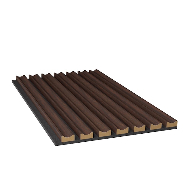 Ekena Millwork AcoustixPro Noise Cancelling Concave Small Slat Wall Panel - SWA0625X0500CVEP