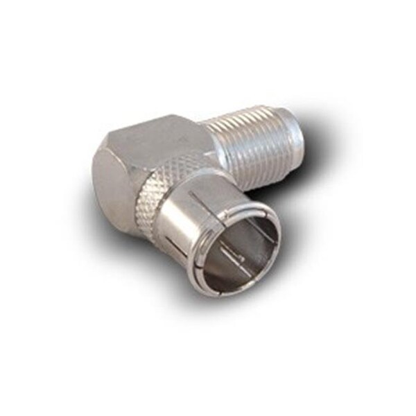 Tecnología Home Vision DGA6043 Adaptador Rápido L-Shape Macho a Hembra F - Bolsa de 50 Piezas - DGA6043