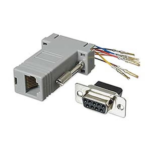 Adaptador modular DB9h a RJ45 de Ziotek Inc 131 2040 - 131 2040