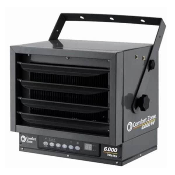 Keen 6000W Heavy Duty Industrial Heater, Charcoal Gray - KE3861839
