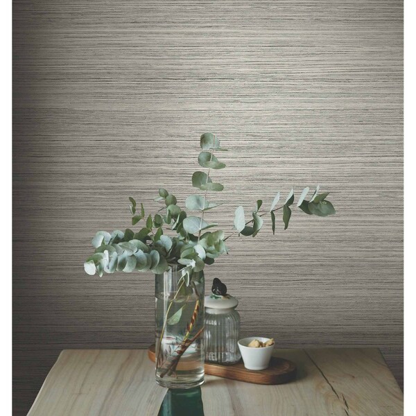 York Wallcoverings Fountain Grass Onyx Wallpaper Sample - GO8304SAM
